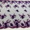 1 Yard Beaded Double Sided 3D Floral Lace Trimming 100% Polyester Net Mesh 21" Wide